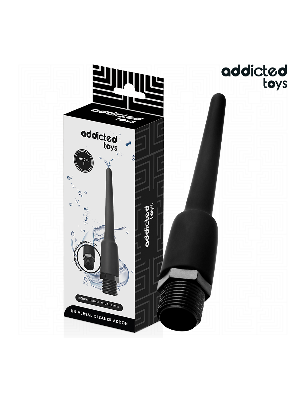 ADDICTED TOYS - ANAL CLEANER MIT UNIVERSALADAPTER MODELL 1