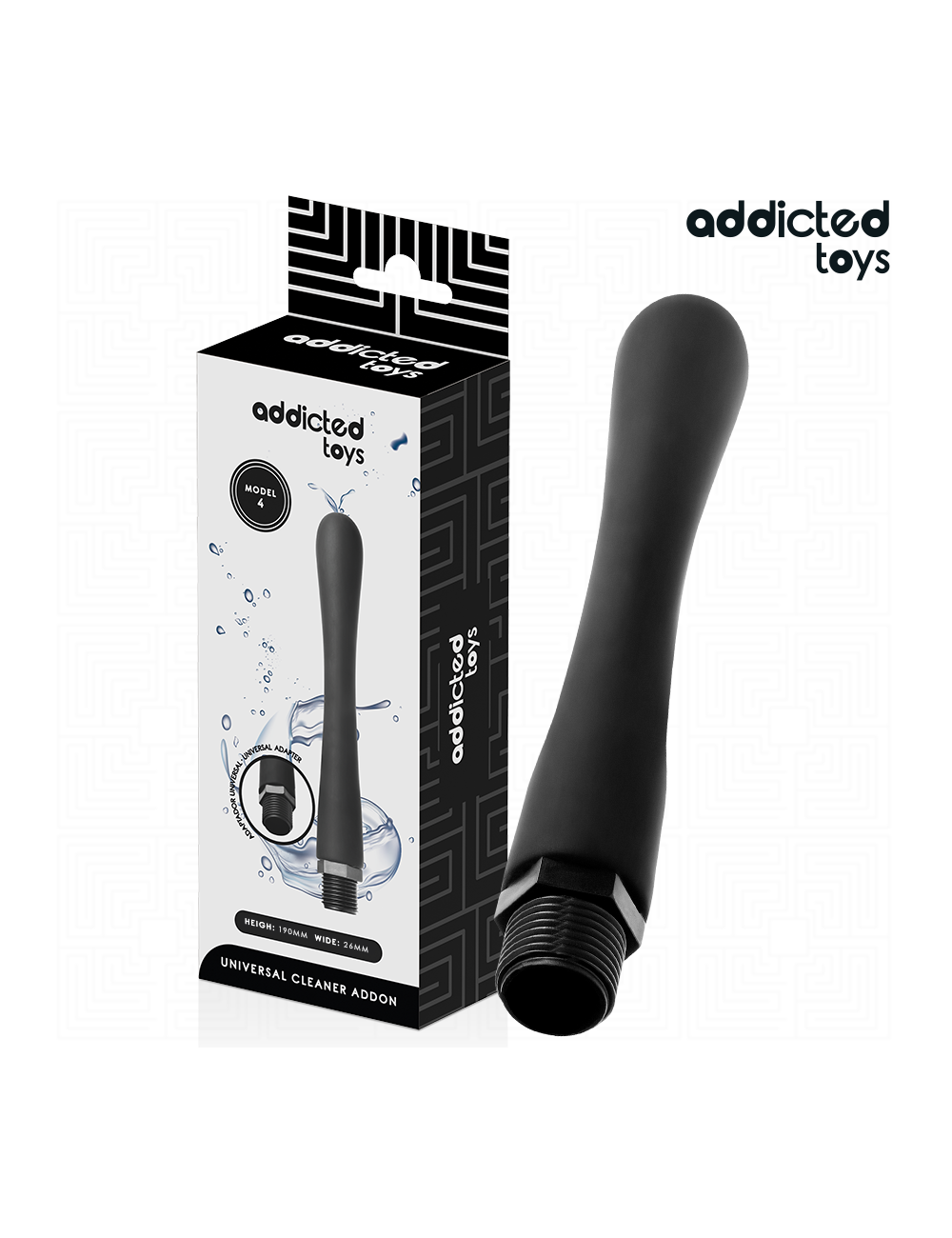 ADDICTED TOYS - ANAL CLEANER MIT UNIVERSALADAPTER MODELL 4