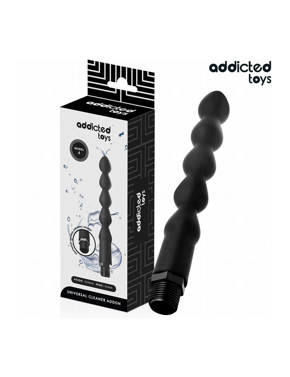 ADDICTED TOYS - ANAL CLEANER MIT UNIVERSALADAPTER MODELL 6