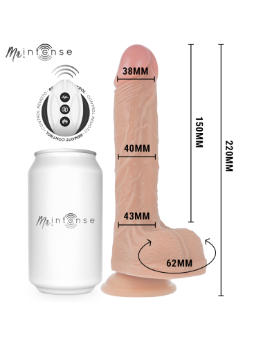 MR INTENSE - BALDWIN REALISTISCHER PENIS MIT FERNBEDIENUNG 22 CM -O- 4 CM