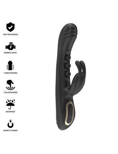 IBIZA - VIBRIERENDES RABBIT MIT PULSATION