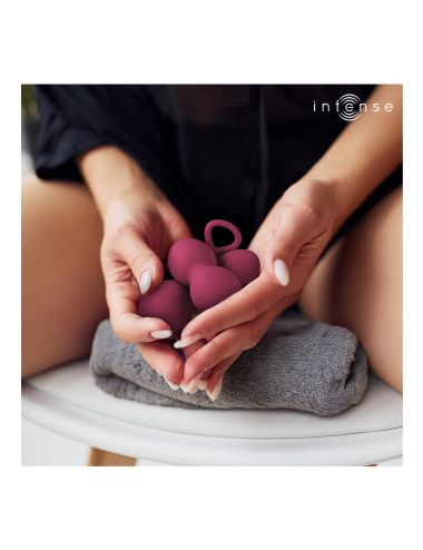 INTENSE - CHARLI KEGEL BALL KIT BURGUND
