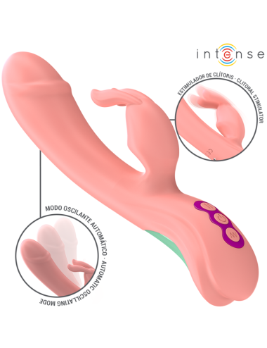 INTENSE - RACHEL RABBIT VIBRATOR 5 VIBRATIONEN ROSA