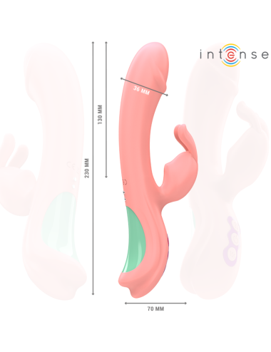 INTENSE - RACHEL RABBIT VIBRATOR 5 VIBRATIONEN ROSA