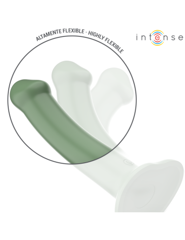 INTENSE - BECCA VIBRATOR MIT SAUGNAPF 10 VIBRATIONEN GRÜNE FERNBEDIENUNG