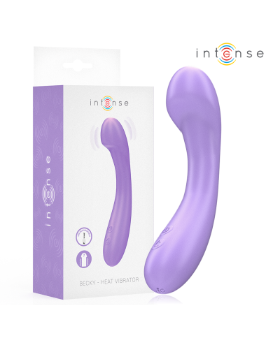 INTENSE - BECKY VIBRATOR 19 CM HEIZBAR 7 VIBRATIONEN LILA