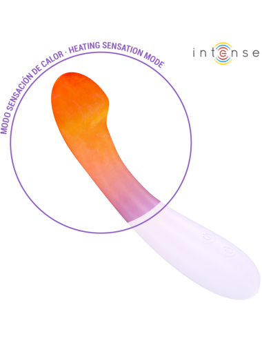 INTENSE - BECKY VIBRATOR 19 CM HEIZBAR 7 VIBRATIONEN LILA