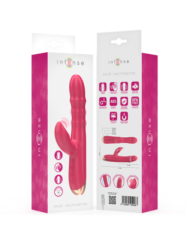 INTENSE - CHLOE MULTIFUNKTIONSVIBRATOR 3 IN 1 ROT