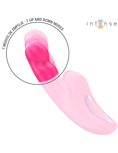 INTENSE - EMI VIBRATOR 13,5 CM MULTIFUNKTION 3 IN 1 10 VIBRATIONEN ROSA