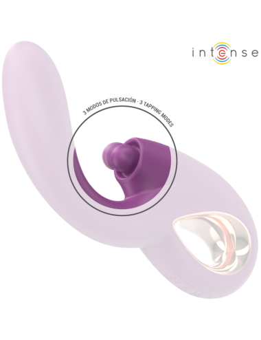 INTENSE - LALI MULTIFUNKTIONS-G-PUNKT-VIBRATOR TAPPING & STOSS & VIBRATION LILA