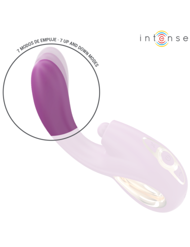 INTENSE - LALI MULTIFUNKTIONS-G-PUNKT-VIBRATOR TAPPING & STOSS & VIBRATION LILA