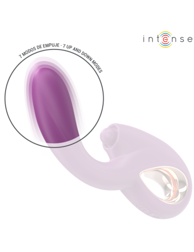INTENSE - LALI MULTIFUNKTIONS-G-PUNKT-VIBRATOR TAPPING & STOSS & VIBRATION LILA