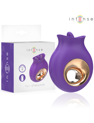 INTENSE - TULI KLITORISSTIMULATOR 9 VIBRATIONEN & 9 OSZILLATIONEN LILA