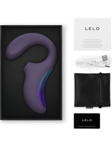 LELO - ENIGMA WAVE DREIFACH-VIBRATIONSMASSAGEGERÄT CYBER PURPLE