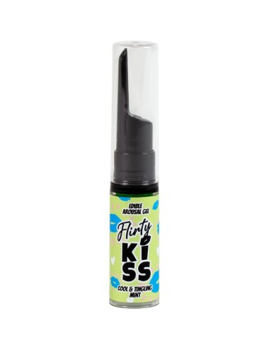 SECRETPLAY - FLIRTY KISS GELS MIT ORALEN SEX-EFFEKTEN ERDBEERE & MINZE 2 x 8 GR