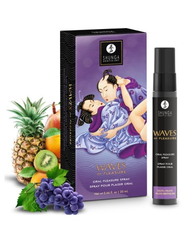 SHUNGA - WAVES LUSTIGES SPRAY ZUM ORALEN VERFÜHRERISCHER EXOTISCHER FRÜCHTE 20 ML