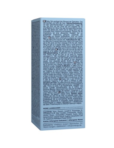 MISTER SIZE - VERZÖGERUNGSGEL 50 ML