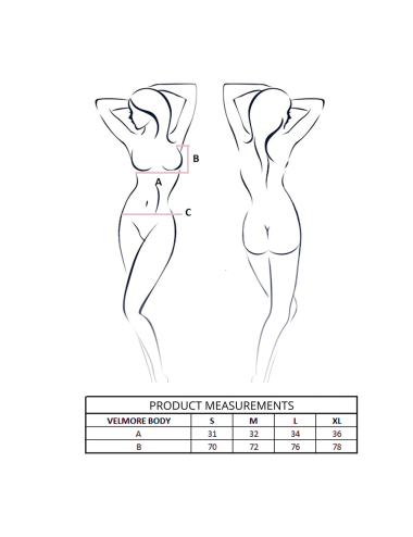 PASSION - VELMORE BODY BLAU S/M