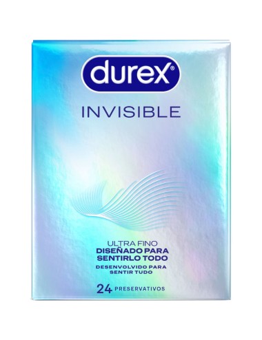 DUREX - ULTRADÜNNE UNSICHTBARE KONDOME 24 EINHEITEN