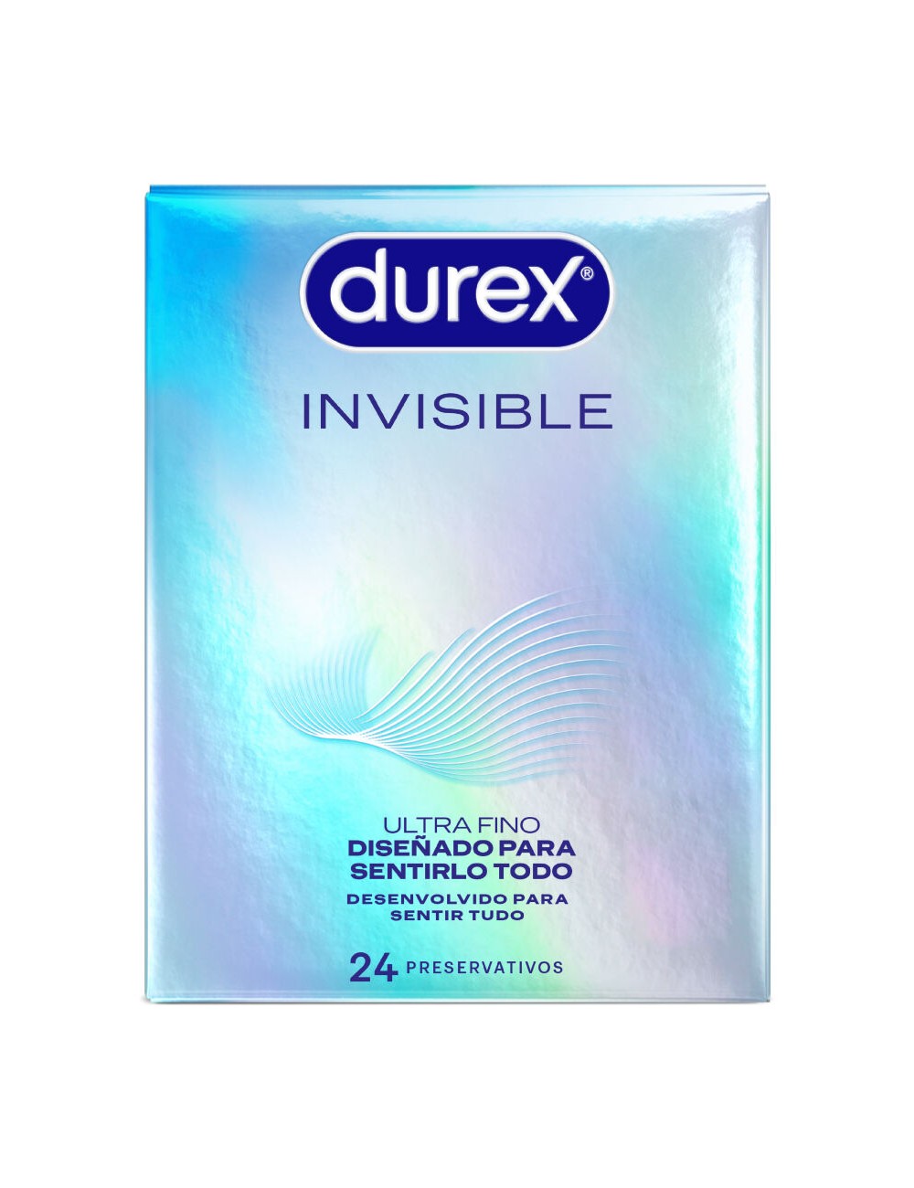 DUREX - ULTRADÜNNE UNSICHTBARE KONDOME 24 EINHEITEN