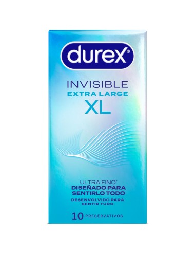 DUREX - UNSICHTBARE KONDOME XL 10 EINHEITEN