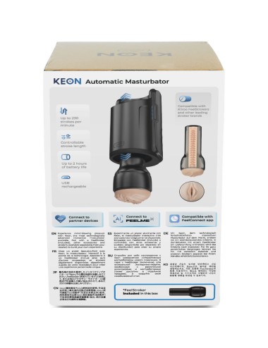 KIIROO - KEON WIFI COMBO AUTOMATISCHER MASTURBATOR + FEEL STROKER