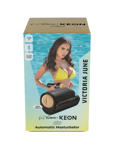 KIIROO - KEON WIFI COMBO VICTORIA JUNE AUTOMATISCHER MASTURBATOR + FEEL STROKER