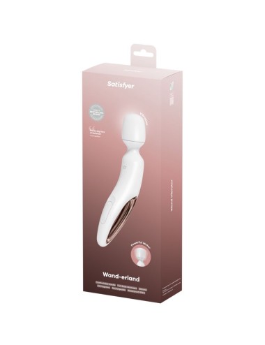 SATISFYER - WAND ERLAND VIBRIERENDES MASSAGER WEISS