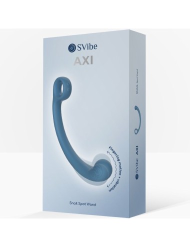 SNAIL VIBE - AXI VIBRIERENDER MASSAGESTAB BLAU
