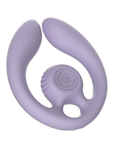 SNAIL VIBE - GIZI DUO PAARSTIMULATOR FERNBEDIENUNG LILA