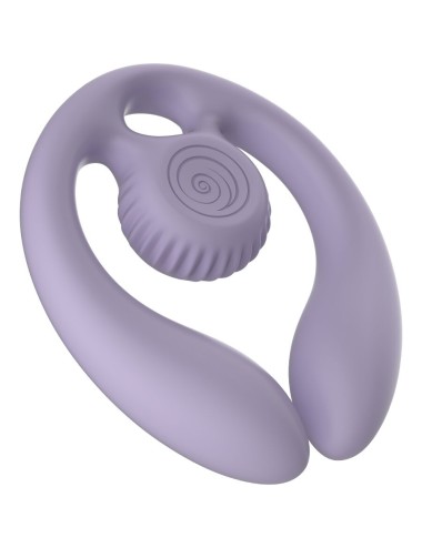 SNAIL VIBE - GIZI DUO PAARSTIMULATOR FERNBEDIENUNG LILA
