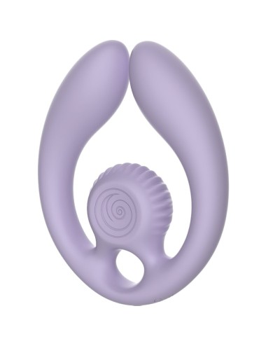 SNAIL VIBE - GIZI DUO PAARSTIMULATOR FERNBEDIENUNG LILA