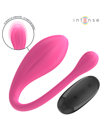 INTENSE - JANICE U VIBRATOR DOPPELSTIMULATION 10 VIBRATIONEN ROSA FERNBEDIENUNG