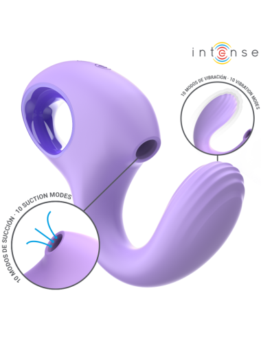 INTENSE - BAXTER VIBRATOR & STIMULATOR VIOLETT