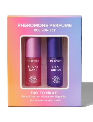 EYE OF LOVE - BLOOM DAY TO NIGHT PHEROMONE ROLL-ON PARFÜM SET 2 X 5 ML