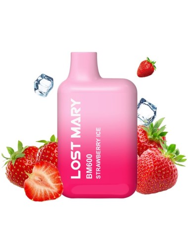 LOST MARY - BM600 NIKOTIN-VAPER 2% EINWEG ERDBEEREIS