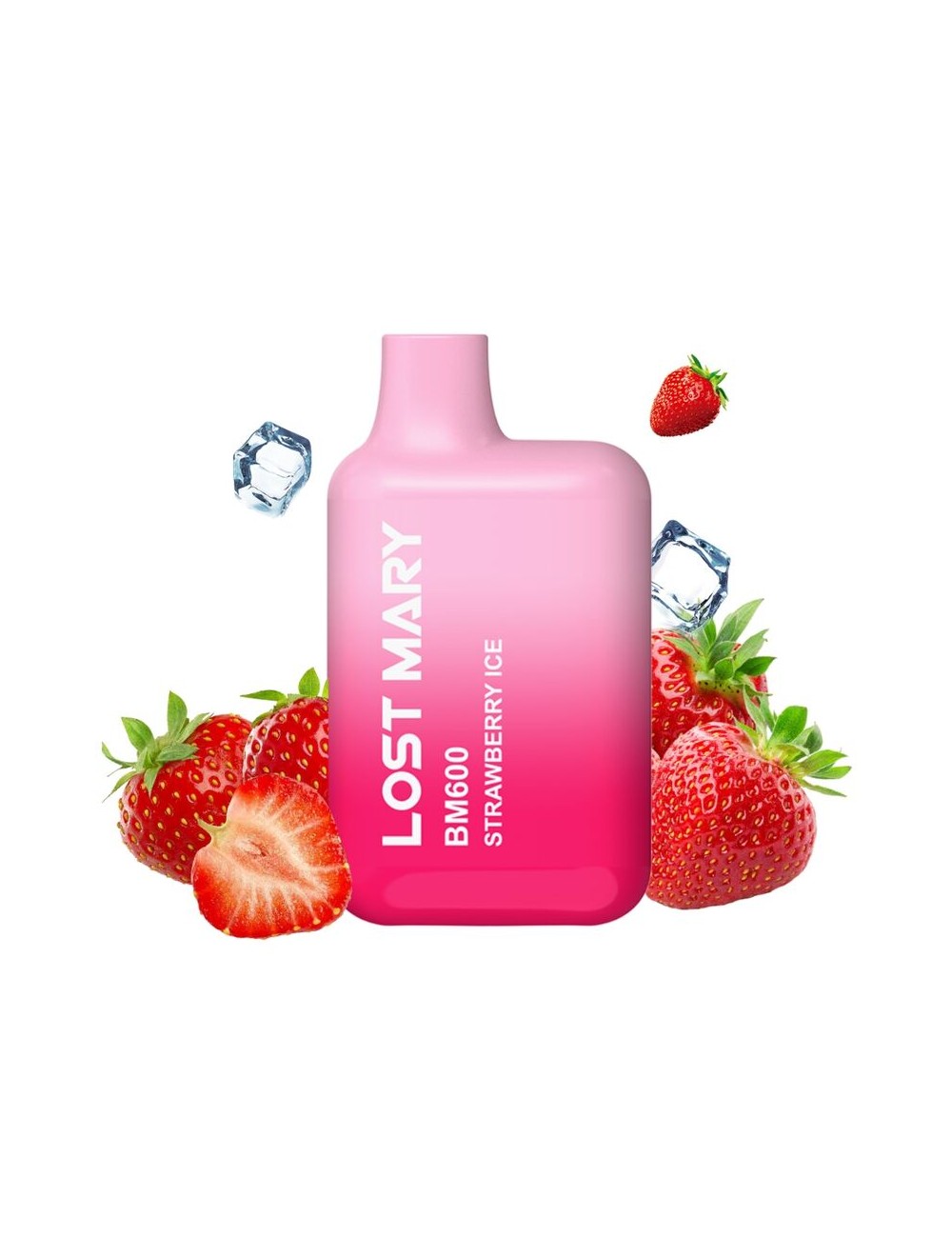 LOST MARY - BM600 NIKOTIN-VAPER 2% EINWEG ERDBEEREIS