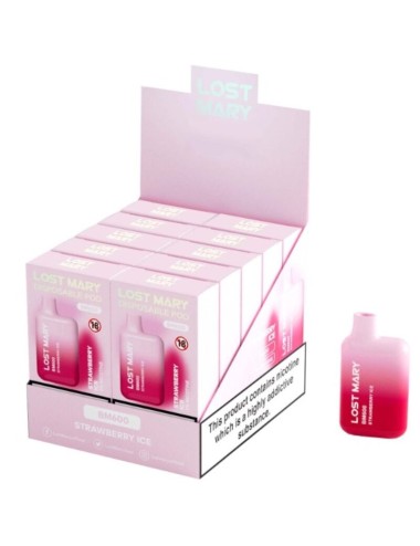 LOST MARY - BM600 NIKOTIN-VAPER 2% EINWEG ERDBEEREIS