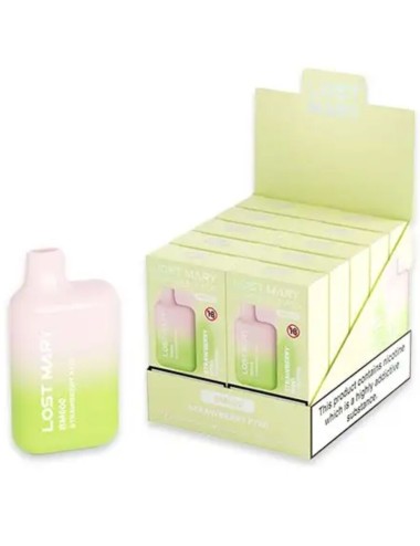 LOST MARY - BM600 NIKOTIN-VAPER 2% EINWEG ERDBEERE KIWI