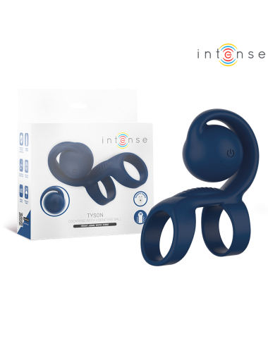 INTENSE - TYSON COCK RING MIT VIBRIERENDER KUGEL Ø 3
