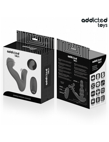ADDICTED TOYS – OSZILLIERENDER PROSTATAMASSAGEGERÄT MIT PULSATIONSMODUS-FERNBEDIENUNG