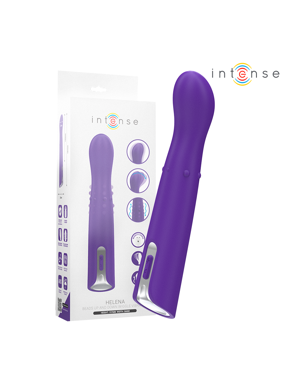 INTENSE - HELENA BEADS UP & DOWN WIGGLE VIBRATOR 13