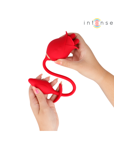 INTENSE - MELANIE DOPPELTER KLITORISSTIMULATOR MIT ZICKZACK-ZUNGE