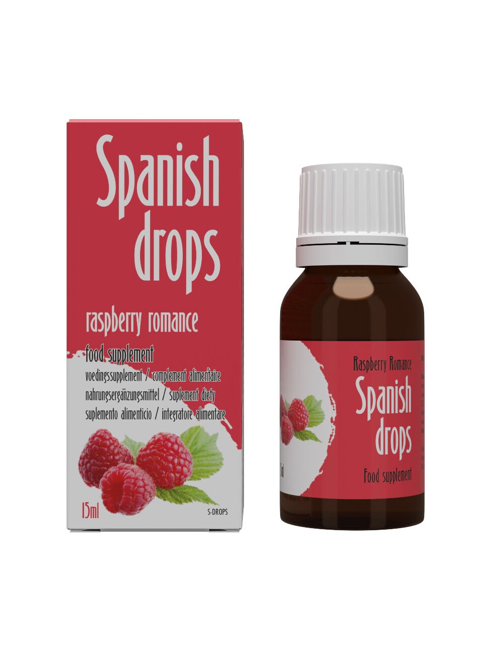 COBECO - SPANISH DROPS HIMBEER-ROMANTIK 15 ML
