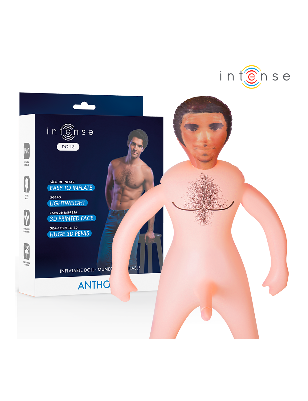 INTENSE DOLLS - AUFBLASBARE PUPPE ANTHONY MIT 3D-PENIS