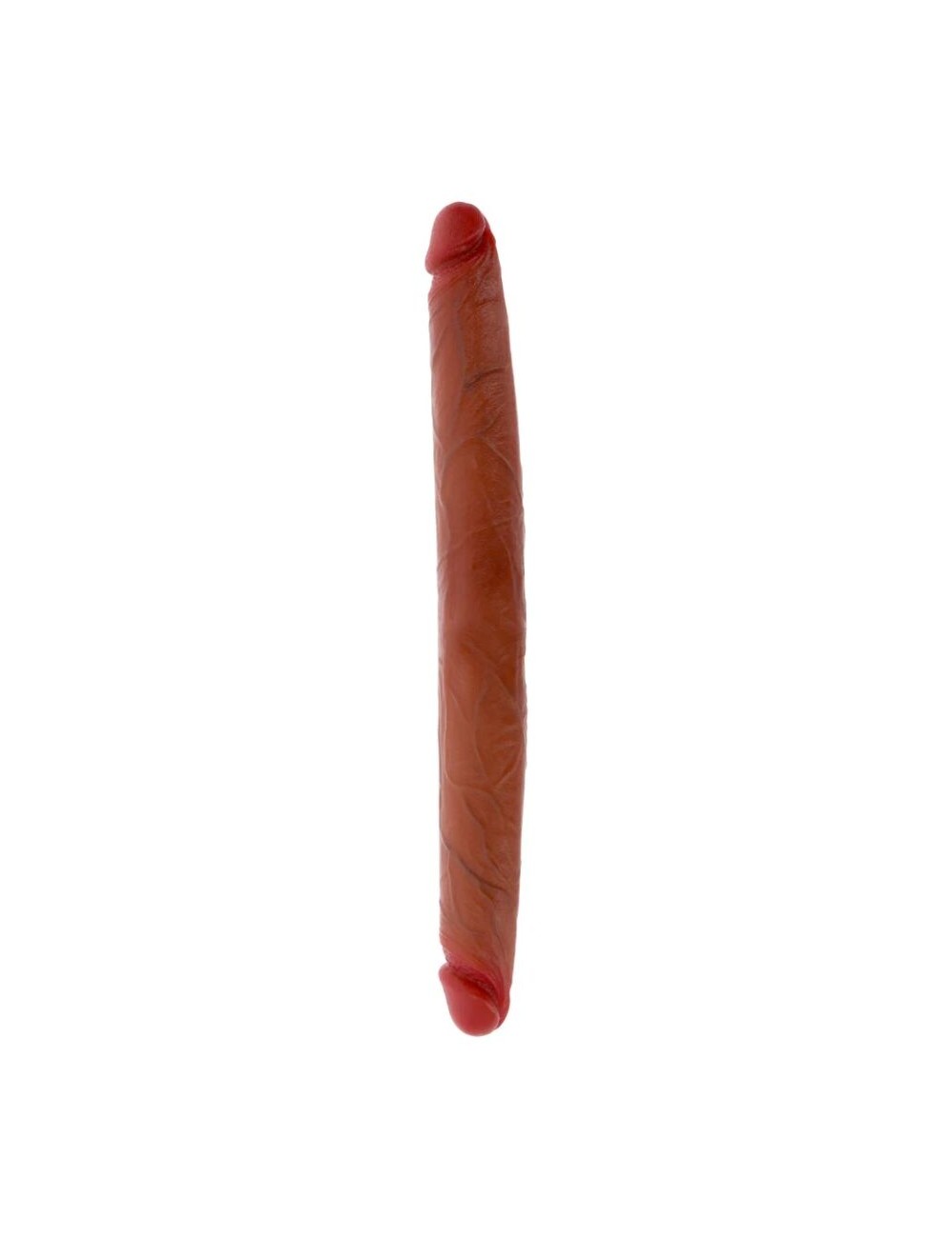 GET REAL - DOPPELENDES SILIKON-DILDO KARAMELL 40 CM