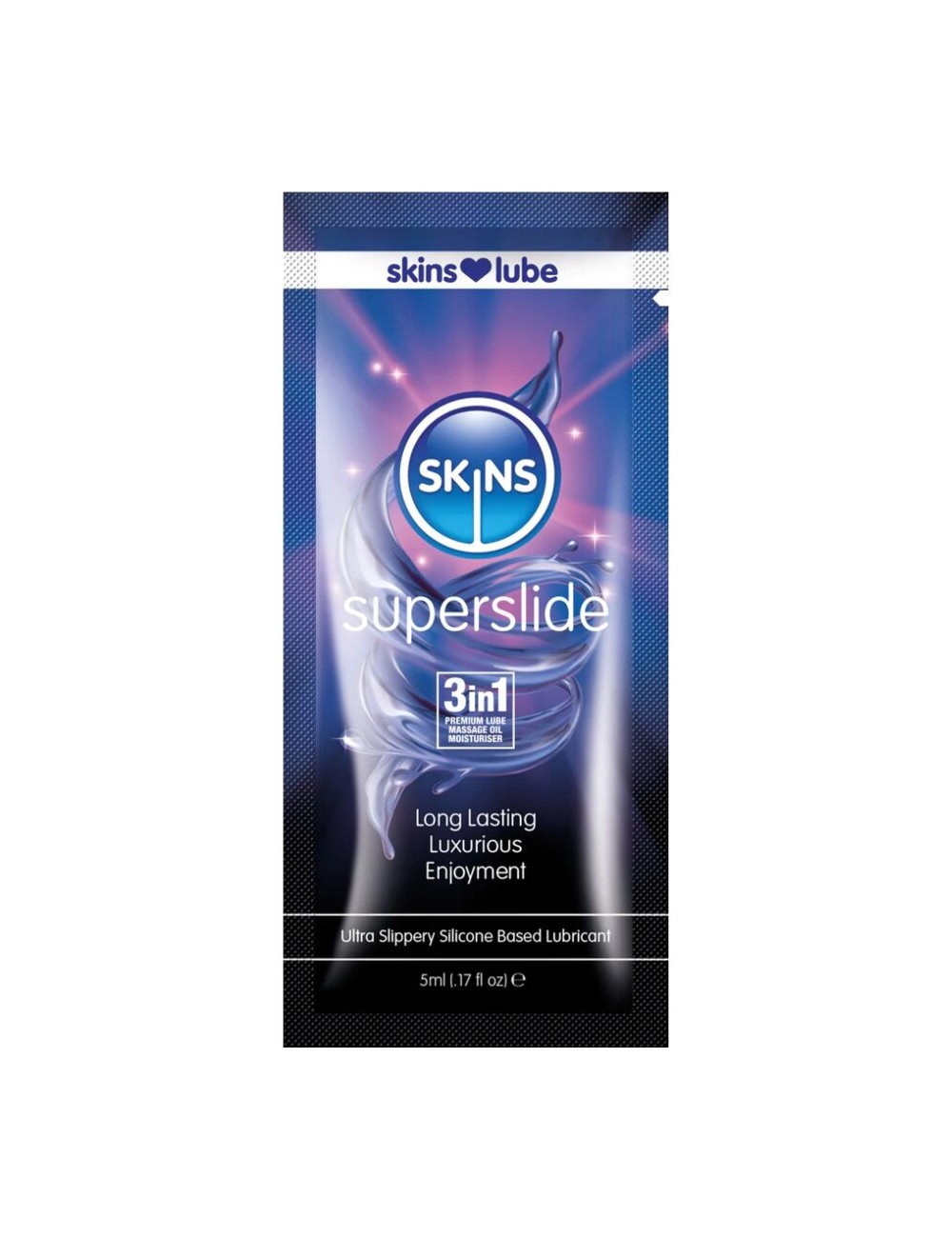 SKINS – SUPERSLIDE Silikonbasiertes Gleitmittel