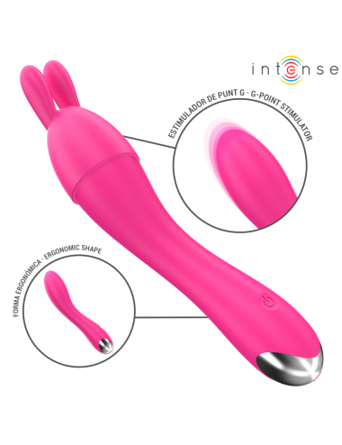 INTENSE - CHER VIBRATOR MIT WECHSELKÖPFEN