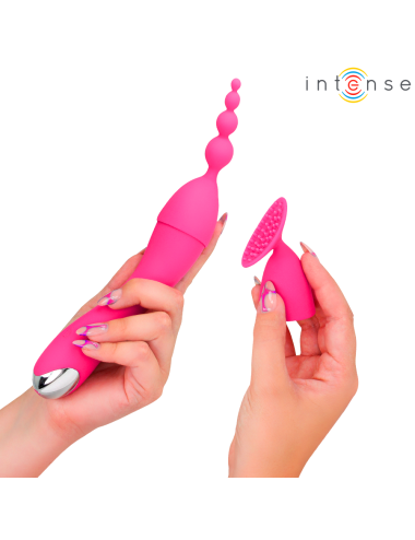 INTENSE - CHER VIBRATOR MIT WECHSELKÖPFEN