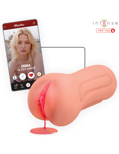 INTENSE FIRST TIME - ERIKA JUNGFRAU MASTURBATOR MIT BLUTUNG